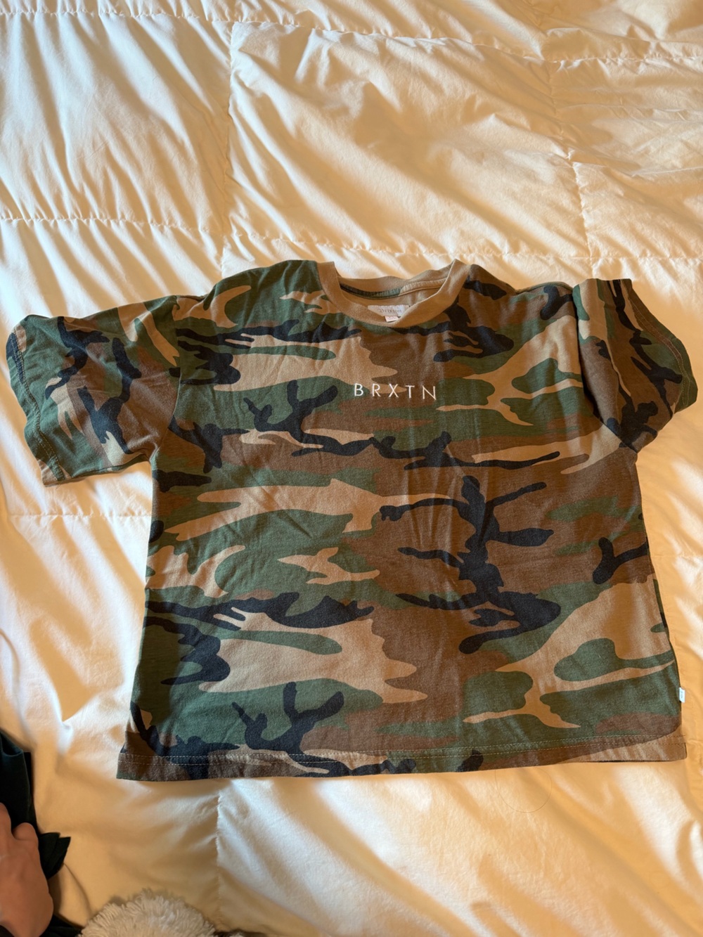 Brixton Camo Print Shirt